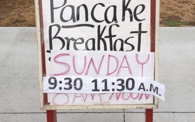 Breakfast at Saint Catherine and Saint John Vianney in May